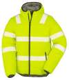 RS500 R500X Result Recycled Ripstop Padded Safety Jacket Fluorescent Yellow colour image